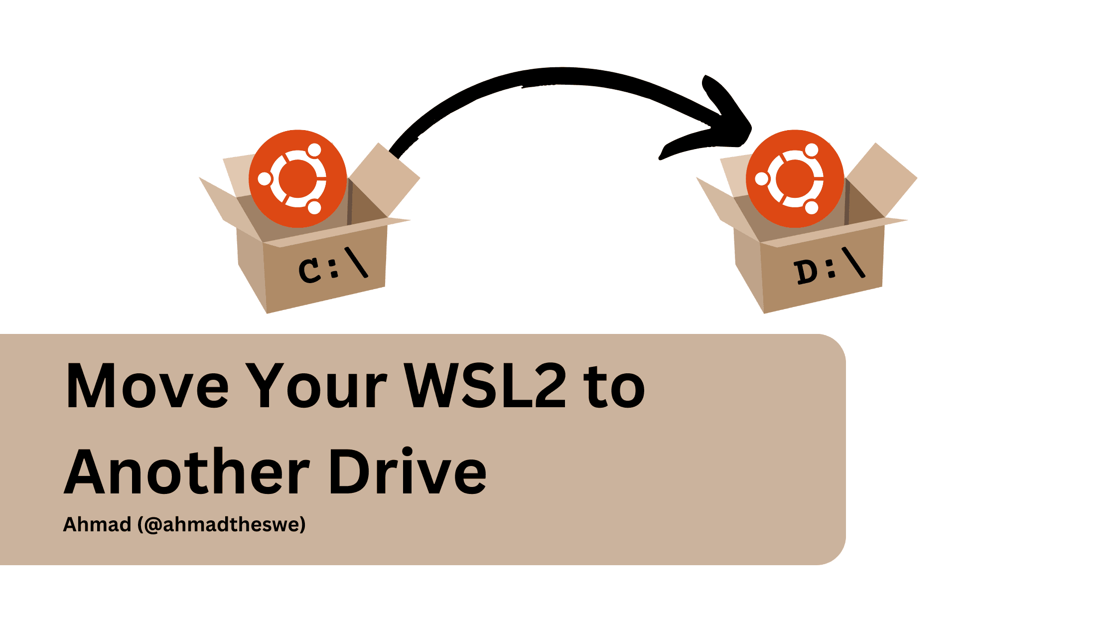 Move Your Wsl2 To Another Drive